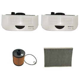 For Bentley Bentayga Air Intake Filters Oil filter Air conditioning filter Kit