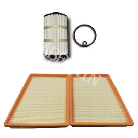 For Bentley Continental Flying Spur Air Filter Oil Filter Kit OEM:3W0129319/320