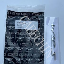 For BENTLEY Flying Spur 14-19 W12S BADGE EMBLEM OEM：4W0853688