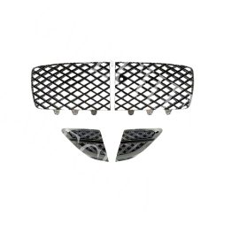 For Bentley Continental GT Upgrade Mulliner Chrome Grille Kit OEM:3SD821273B