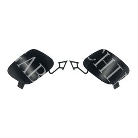 For Bentley BENTAYGA 2016-2019 FRONT BUMPER TOW COVER kit OEM:36A807427/7428