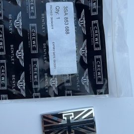 For Bentley New Cont. ConvertibleFirst Edition GT Flag Badge RH/LH OEM:3SA853688